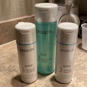UNOPENED Proactiv toner and 2 repair treatments